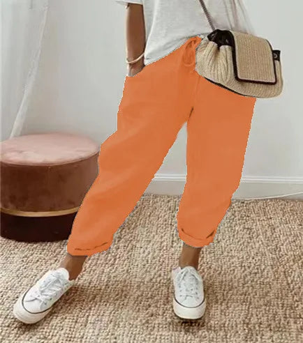 Luce Bianca Luxe Linnen Broek – Tijdloze Elegantie & Comfort